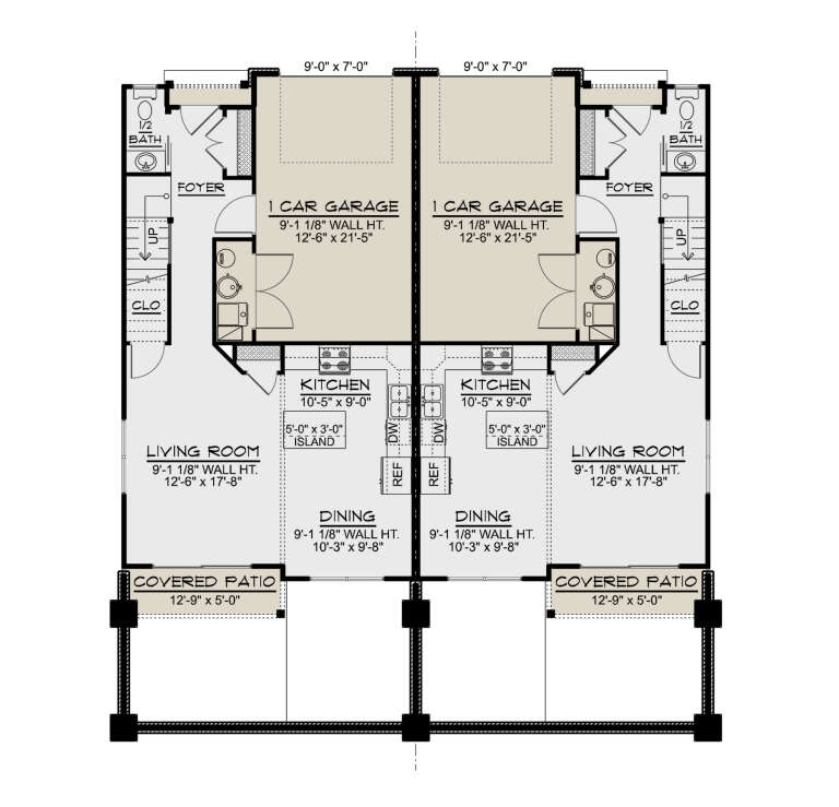 House Plan House Plan #33056 Drawing 1