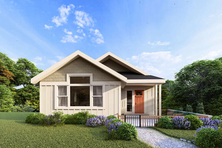 House Plan House Plan #33058 Front Elevation 