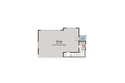 Basement for House Plan #035-01143