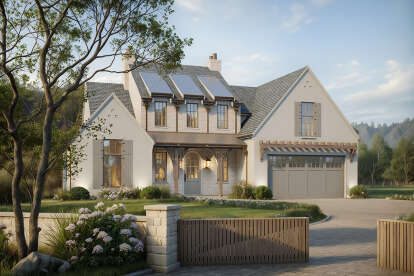 European House Plan #8937-00108 Elevation Photo