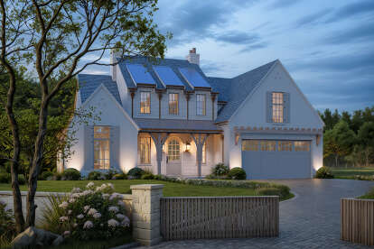 European House Plan #8937-00108 Elevation Photo
