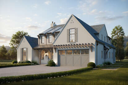 European House Plan #8937-00108 Elevation Photo