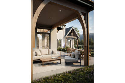 European House Plan #8937-00108 Elevation Photo