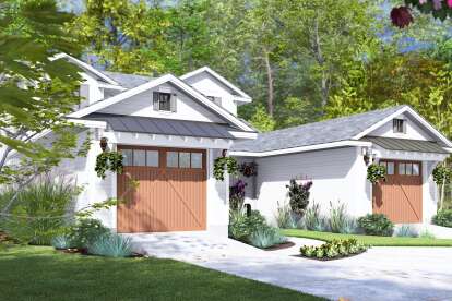 Modern Farmhouse House Plan #9401-00128 Elevation Photo