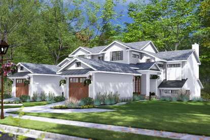 Modern Farmhouse House Plan #9401-00128 Elevation Photo