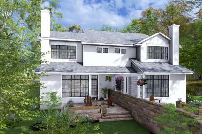 Modern Farmhouse House Plan #9401-00128 Elevation Photo