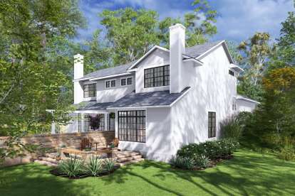 Modern Farmhouse House Plan #9401-00128 Elevation Photo