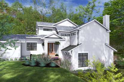 Modern Farmhouse House Plan #9401-00128 Elevation Photo