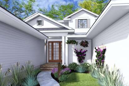 Modern Farmhouse House Plan #9401-00128 Elevation Photo
