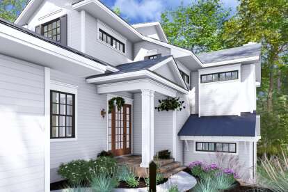 Modern Farmhouse House Plan #9401-00128 Elevation Photo