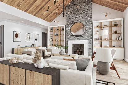 European House Plan #4195-00080 Additional Photo