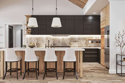 European House Plan #4195-00080 Additional Photo