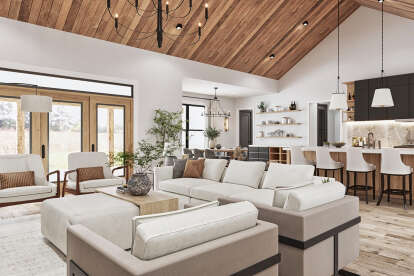 European House Plan #4195-00080 Additional Photo