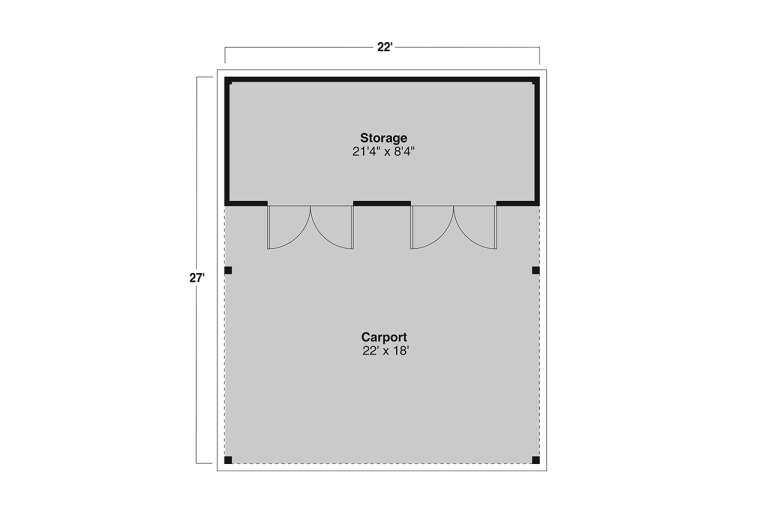 House Plan House Plan #33069 Drawing 1