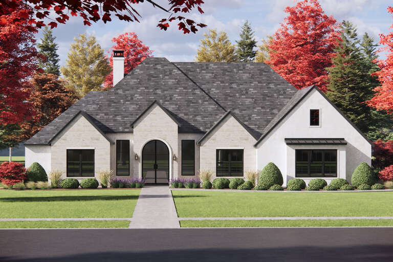 House Plan House Plan #33071 Front Elevation 