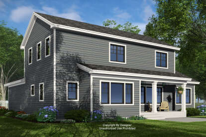 Craftsman House Plan #098-00532 Elevation Photo