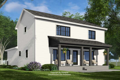 Modern Farmhouse House Plan #098-00533 Elevation Photo