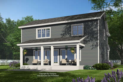 Craftsman House Plan #098-00535 Elevation Photo