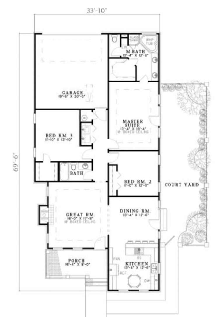 House Plan House Plan #3308 Drawing 1