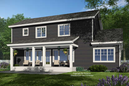 Craftsman House Plan #098-00537 Elevation Photo