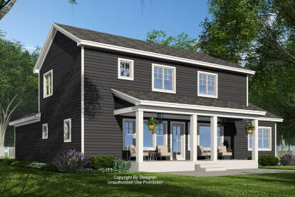 Craftsman House Plan #098-00537 Elevation Photo