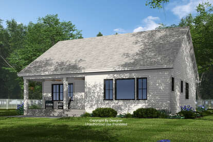 Modern Farmhouse House Plan #098-00539 Elevation Photo
