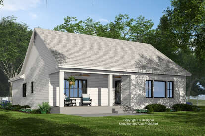 Modern Farmhouse House Plan #098-00539 Elevation Photo