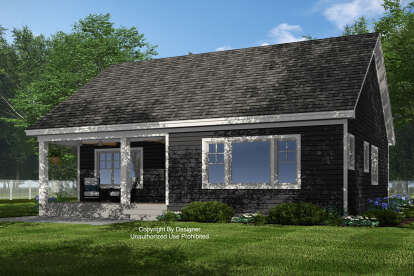 Craftsman House Plan #098-00540 Elevation Photo