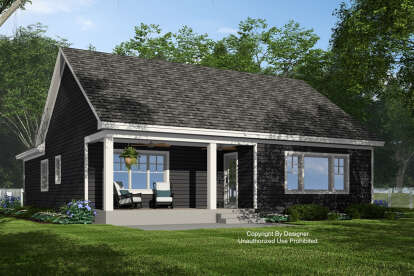 Craftsman House Plan #098-00540 Elevation Photo