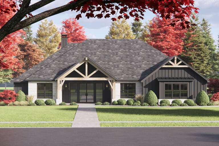 House Plan House Plan #33085 Front Elevation 