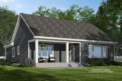 Craftsman House Plan #098-00541 Elevation Photo