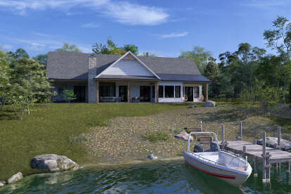 Modern Farmhouse House Plan #7174-00034 Elevation Photo