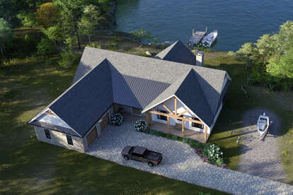 Modern Farmhouse House Plan #7174-00034 Elevation Photo