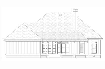 Southern House Plan #048-00311 Elevation Photo