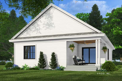 Modern Farmhouse House Plan #098-00543 Elevation Photo