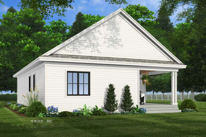 Modern Farmhouse House Plan #098-00543 Elevation Photo