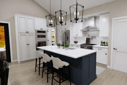 Modern Farmhouse House Plan #098-00543 Additional Photo