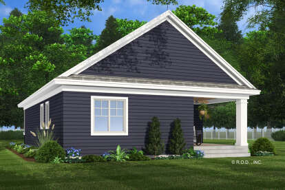 Craftsman House Plan #098-00544 Elevation Photo