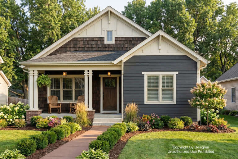 House Plan House Plan #33092 Front Elevation 