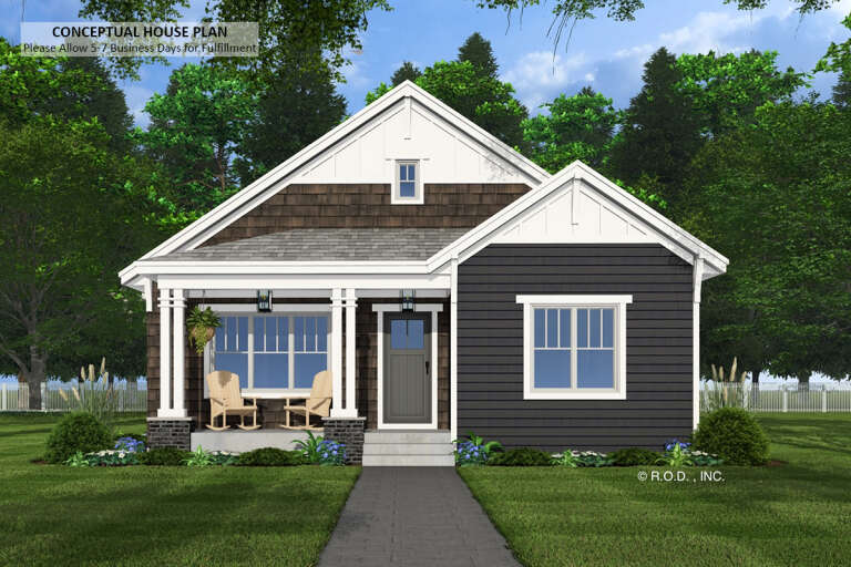 House Plan House Plan #33092 Front Elevation 