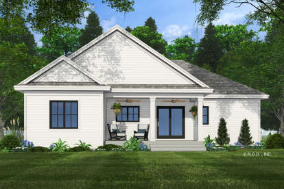 Modern Farmhouse House Plan #098-00546 Elevation Photo