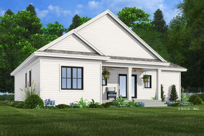 Modern Farmhouse House Plan #098-00546 Elevation Photo