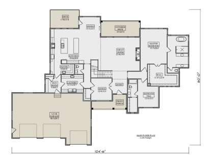 Main Floor  for House Plan #5631-00270