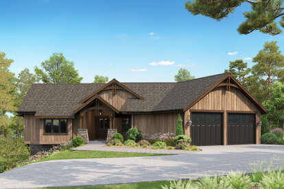 Craftsman House Plan #5631-00271 Elevation Photo