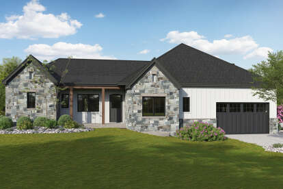 Craftsman House Plan #5631-00272 Elevation Photo
