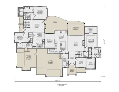 Main Floor  for House Plan #5631-00272