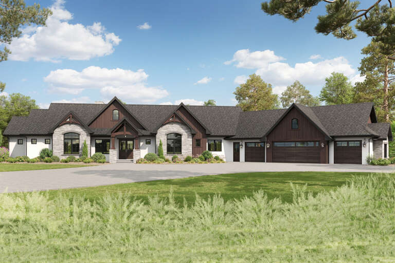 House Plan House Plan #33099 Front Elevation 