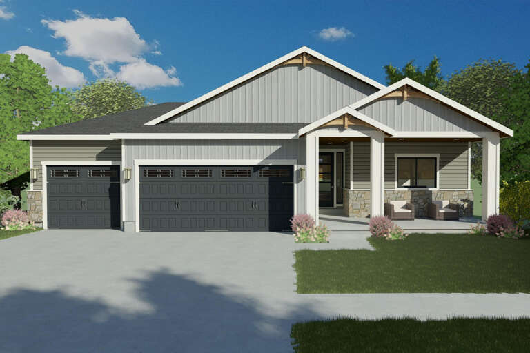 House Plan House Plan #33100 Front Elevation 