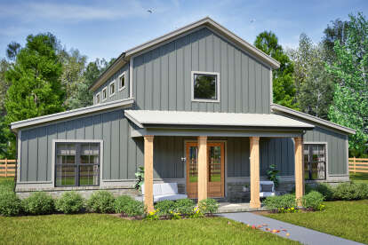Barn House Plan #2080-00005 Elevation Photo
