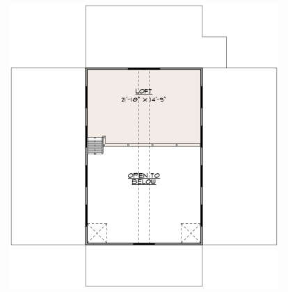 Loft for House Plan #2080-00005